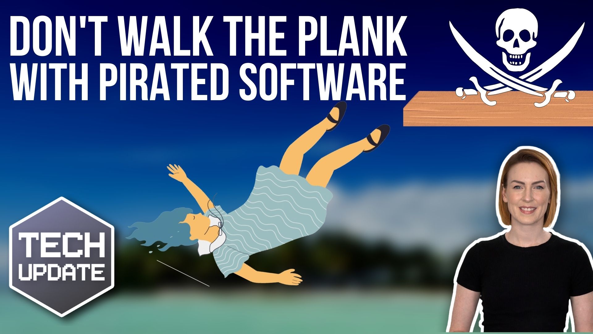 Don’t walk the plank with pirated software￼